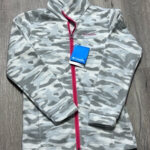 Columbia Benton Springs II Camo Printed Fleece Jacket Medium